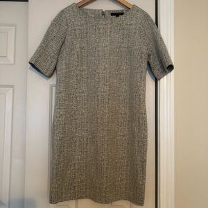 Banana Republic lightweight stretch tweed sheath